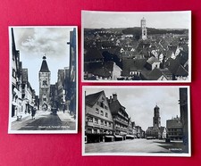 3 x Foto AK BIBERACH an der