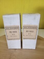 AEG TELEFUNKEN Siemens RS 1003 2 St.  NOS/NIB Röhren Tube 2 Gebraucht total 4 St
