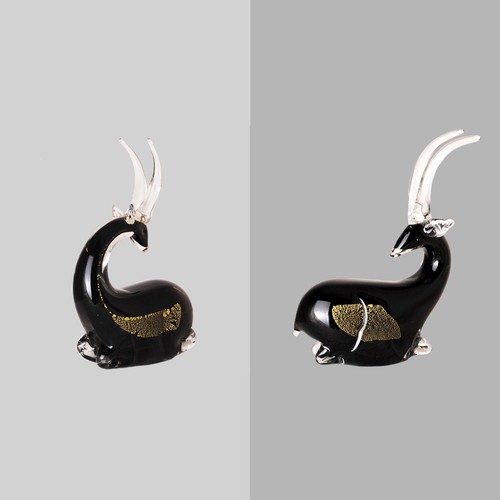 Glasfiguren tiere hirsche - glasfiguren,