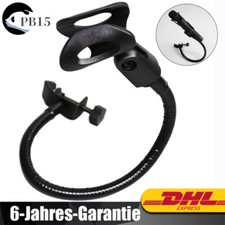 Mikrofonständer Flexibler Schwanenhals Schreibtisch Klemme Halter Mikrofon Arm