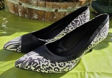 Graceland Pumps Weiß Schwarz