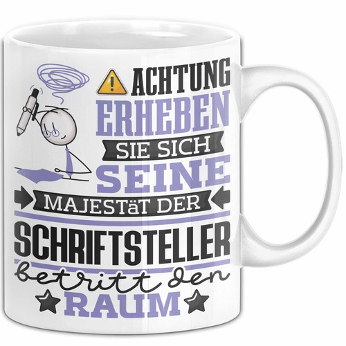 Schriftsteller geschenk tasse - schriftsteller,