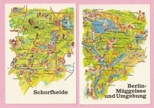Ddr landkartenmotiv - ddr,