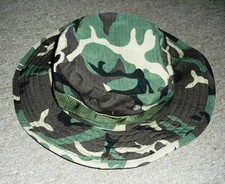 US ARMY BOONIE Hut Tropenhut Sonnenhut, Woodland Gr.L