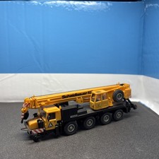 Kibri HO Nr. 10558 Liebherr Zweiwege Kran gelb "Schmidbauer KG" ,gebaut
