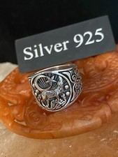 Silber Wolf Siegelring