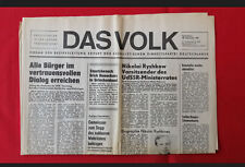 28.9.1985 DDR LPG Kölleda Schüler pflanzen 300 Bäume *Roboter in ERFURT Das VOLK