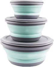 Faltschüssel Mit Deckel, 3Pcs