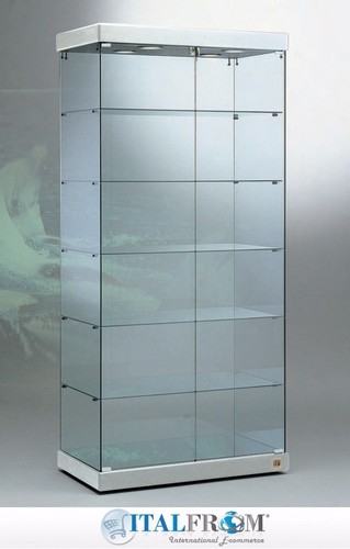 Shop glasvitrine mit - shop,