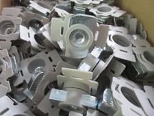 100 Stück Gewindeplatte 41/41 mit Fixierhilfe  M8 Gewinde  Stärke 8mm /H2Reg3X