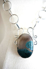 Tolle HALSKETTE ⭐ aus Stein