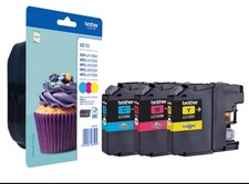 Brother LC123 cyan magenta