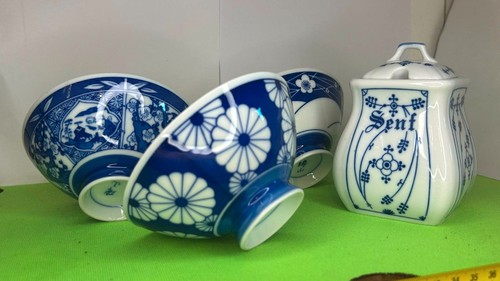 Senftopf indisch blau - wa,