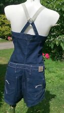G-Star Jumpsuite Overall,  kurz, Jeans, blau Gr M, neu und ungetragen 