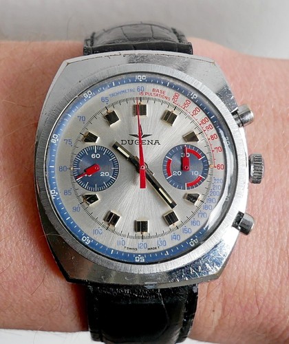 Dugena chronograph watch - dugena,