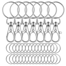 100 x Schlüsselringe