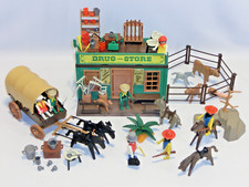 Playmobil Klicky Western Set Drug Store 3462 Westernhaus mit Zubehör Sammlung