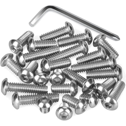 Schraubensatz edelstahl 4 - schraubensatz,