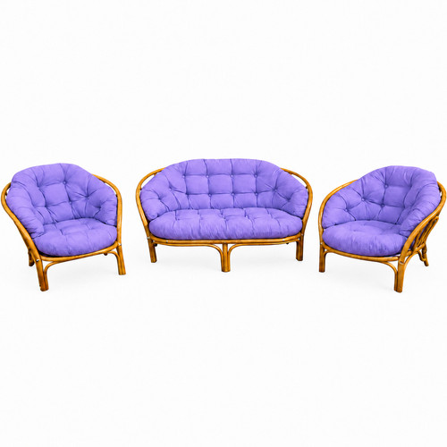 Polyrattan ersatzkissen set - polyrattan, 2