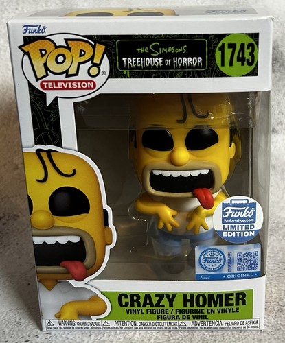 Funko simpsons 1743 crazy - funko,