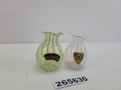 Miniatur andenken vasen - 2x,