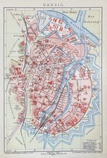 antike historische Landkarte