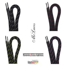 Schnürsenkel FEUERFEST - FLACH 90-200 cm Schweißer Feuerwehr schwarz Aramid Nmex