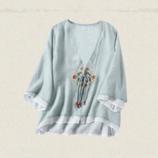 Damen Hanfu Top Ethnisch