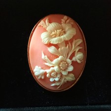 Kamee Brosche oder auch