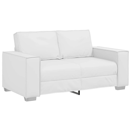 Vidaxl zweisitzer sofa - zweisitzer-sofa, weiß