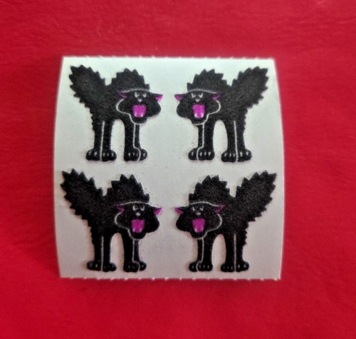 Sandylion fuzzy sticker - ,
