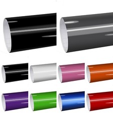 Autofolie 6,2€/m² Glanz selbstklebende 3D Auto Folie Blasenfrei mit Luftkanäle