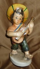 Friedel: Junge mit Gitarre und Sombrero aus einem alten Nachlass