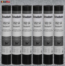 Schweißbahn V60 S4 beschiefert 6 x 5 m² GRAU Bitumenbahn Schweissbahn Dachpappe 