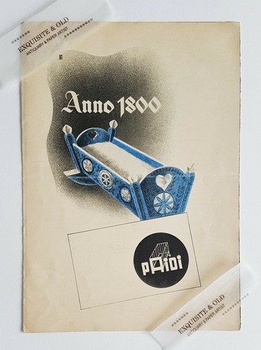 1939 paidi kinderbett werbung - paidi,