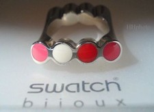 SWATCH BIJOUX SCHMUCK: RING "OCELLUS" PINK (REF.-NR. JRP008) *NEU/ TOP-RARITÄT!*