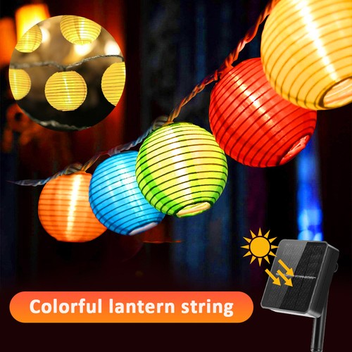Led solar lichterkette - solar,