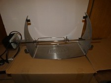 original Weber Drehspieß mit Motor Pizzastein Gemüsepfanne Handschuh