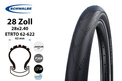Zoll schwalbe super moto - 28,