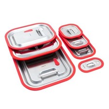 GN Deckel Silikonrand mit