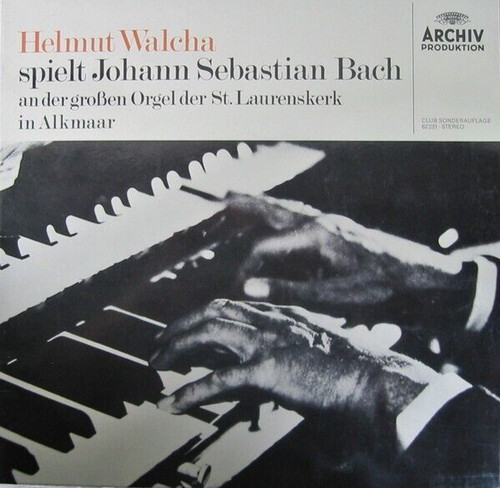 Helmut walcha spielt johann - walcha,