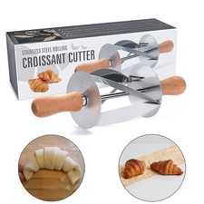 Croissant maker teig ausrollen - teig,