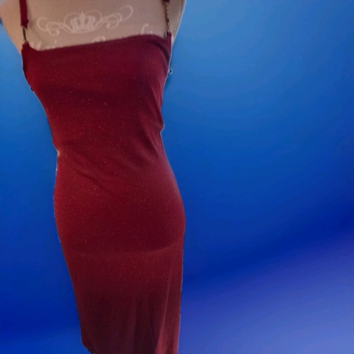 Glitzer kleid trägerkleid - glitzer, in