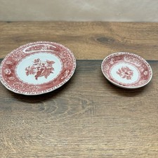 Spode Copeland Camilla Teller Rot/​Pink England 26 cm
