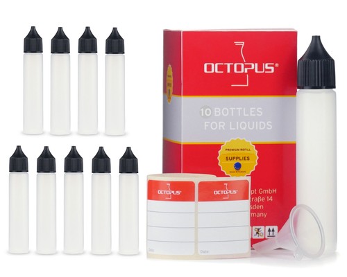 10x liquidflaschen 30ml - 10x,