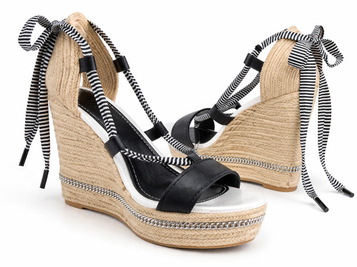 Zara espadrille keilabsatz - zara,