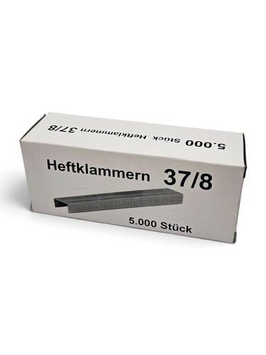 Heftklammern tackernadeln 8 - heftklammern/tackernadeln, 37/8