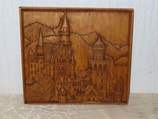 Holz Wandtafel " Schloss