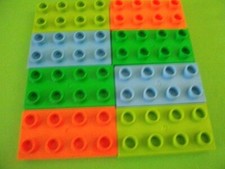 LEGO Duplo 8x 8er Bausteine
