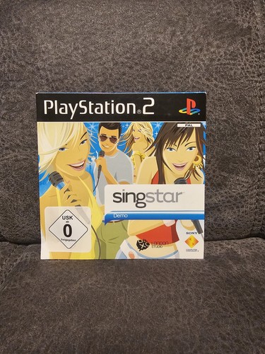 Singstar demo ps2 playstation - singstar,